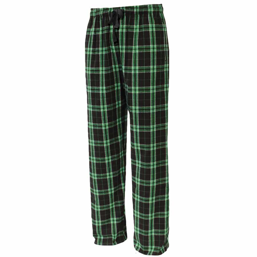 Flannel Pant w/ silk screen down left leg