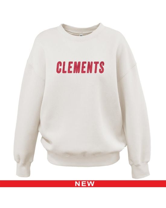 womens oversize crew