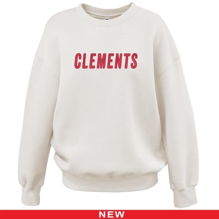 womens oversize crew