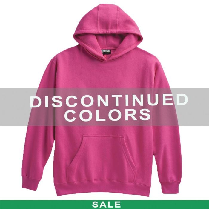 Discontinued color youth hoodie