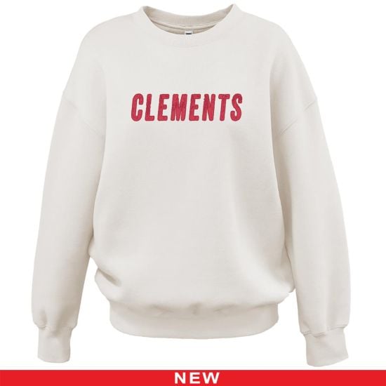 womens oversize crew